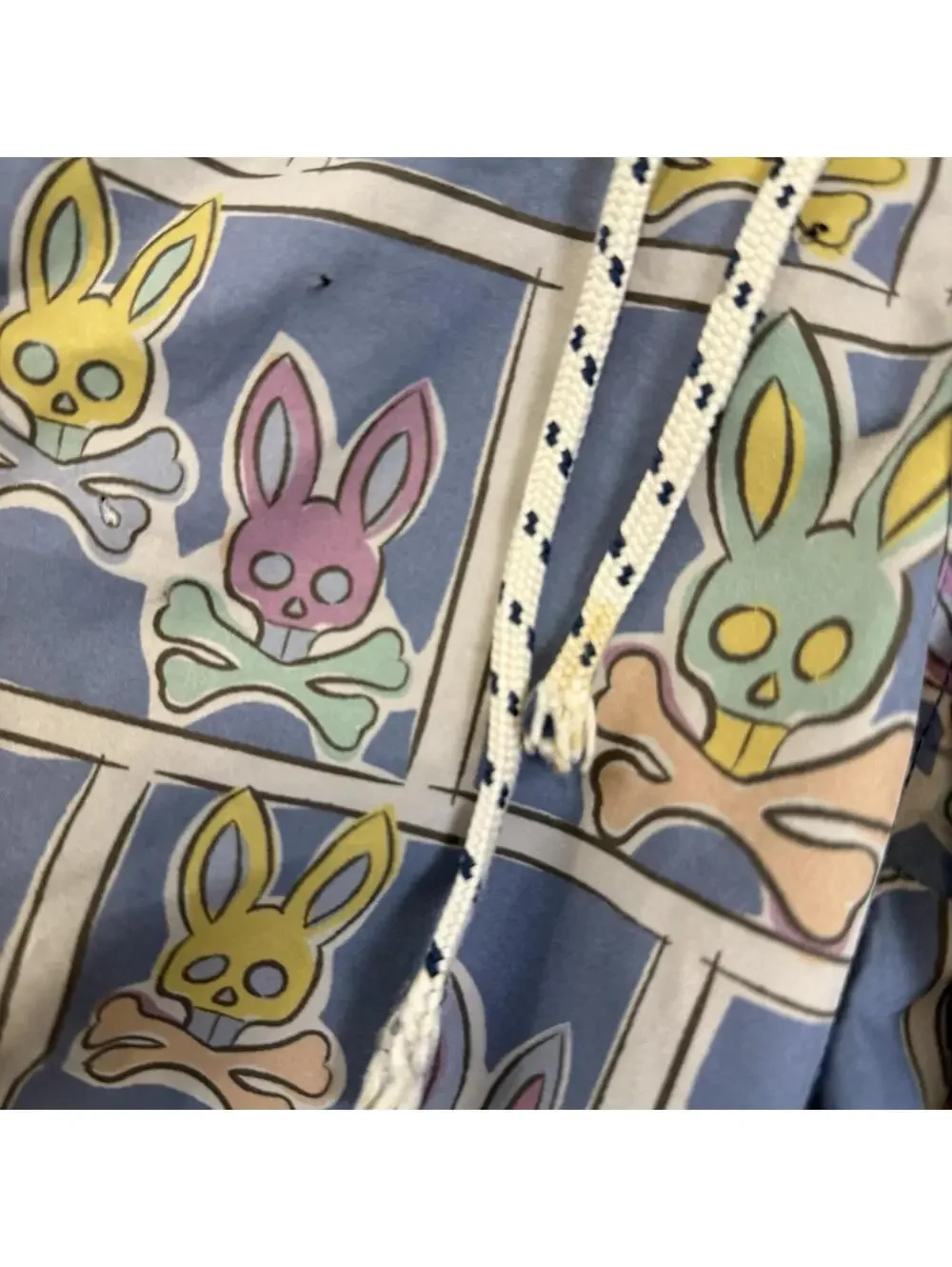 Psycho Bunny James Bunny Bal Harbour Men's Swim Trunks Size Large